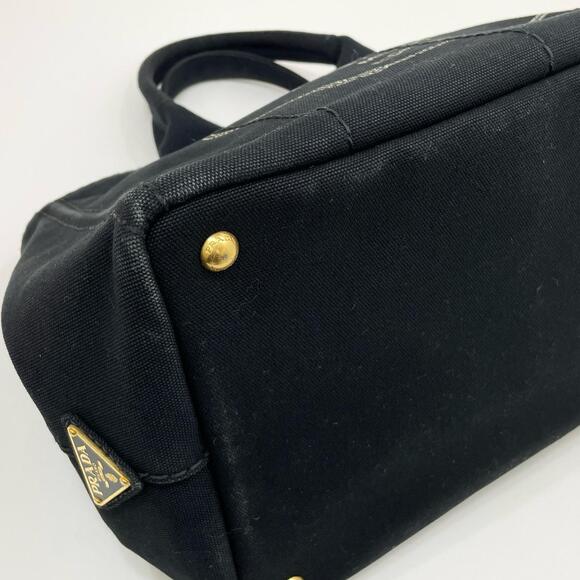 Prada Canapa Tote Bag Black - Picture 12 of 12